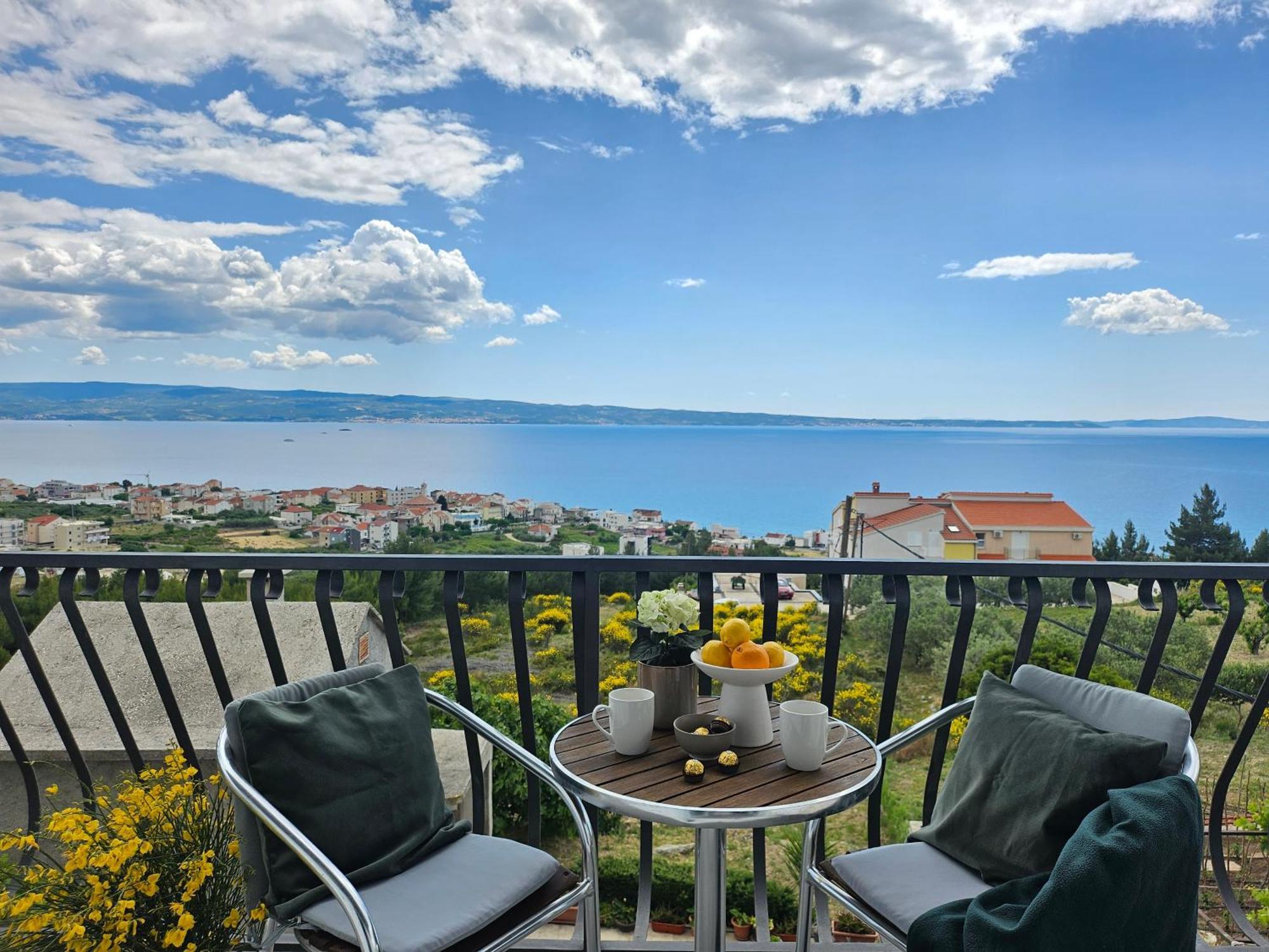 Apartment Wish Podstrana Exterior foto